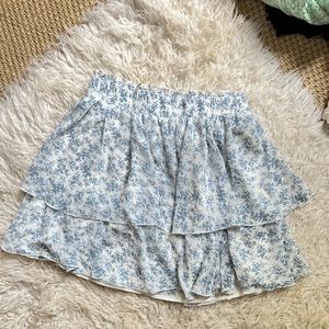 Floral Tiered Summer Skirt